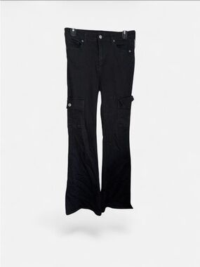 Black Flared Jeans